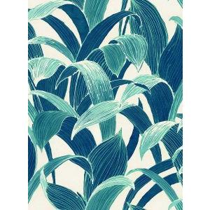 Seabrook Designs AI40302 Koi Leaves Tropical Wallpaper
